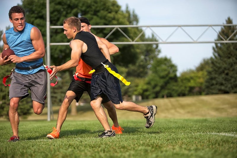 DkOvn 2 Pack Football Belts, 52 to 57 Inches Long, with Stainless Steel D Rings, for Youth, Adults - Image 5